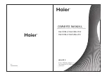 Haier HL40XSL2 Owner'S Manual preview