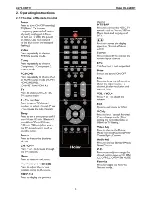 Preview for 4 page of Haier HL42XD1 Service Manual