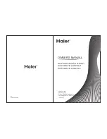 Preview for 1 page of Haier HL55XZK22 Owner'S Manual