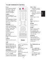 Preview for 15 page of Haier HLC24XLP2 User Manual