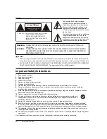 Preview for 2 page of Haier HLC24XSL2 Owner'S Manual