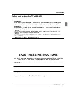 Preview for 3 page of Haier HLC24XSL2 Owner'S Manual