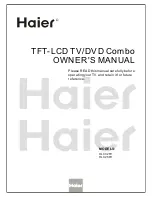 Preview for 1 page of Haier HLC26R1 - 26" LCD TV Owner'S Manual