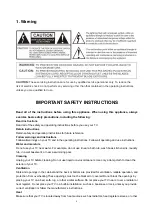 Preview for 4 page of Haier HLC32B - 32" LCD TV Service Manual