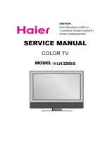 Haier HLH326BB - 32" LCD TV Service Manual preview