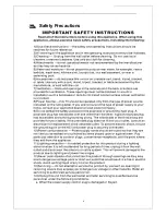 Preview for 4 page of Haier HLH406BB Serivce Manual