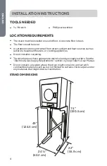 Предварительный просмотр 6 страницы Haier HLP0001AXW Installation Instructions Manual