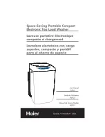 Haier HLP021 - PULSATOR Portable Washer User Manual preview