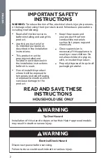 Предварительный просмотр 4 страницы Haier HLP0R02AXW Installation Instructions Manual