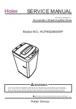 Preview for 1 page of Haier HLPW028AXWP Service Manual