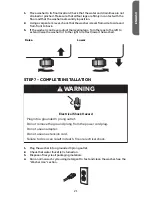 Предварительный просмотр 23 страницы Haier HLPW028BXW Installation And User Manual