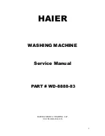 Haier HLT20E Service Manual preview