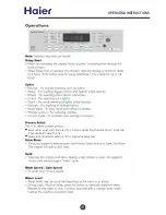 Preview for 10 page of Haier HLT364XXQ - Genesis Washer Service Manual