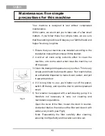 Preview for 16 page of Haier HM1200TX Instructions For Installation And Operation Manual