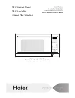 Preview for 1 page of Haier HMC1120BEBB User Manual