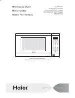 Preview for 1 page of Haier HMC720BEWW User Manual