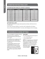 Preview for 16 page of Haier HMC720BEWW User Manual