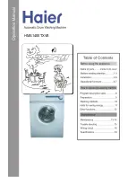 Preview for 1 page of Haier HMS1400TXVE Operation Manual