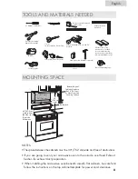 Preview for 9 page of Haier HMV1630DBBB Installation Manual