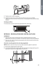 Предварительный просмотр 25 страницы Haier HMV1652 Installation Instructions Manual