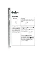 Preview for 27 page of Haier HNS1000B Operation Manual