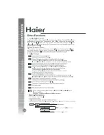 Preview for 31 page of Haier HNS1000B Operation Manual