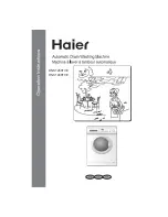 Preview for 1 page of Haier HNS1260TVE Operating Instructions Manual