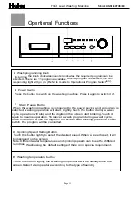 Preview for 14 page of Haier HNS1260TVE Service Manual