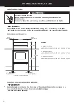 Preview for 6 page of Haier HOR61 Installation Instructions & User Manual