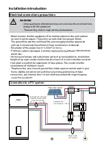 Предварительный просмотр 17 страницы Haier HP110M5 Operation And Installation Manual