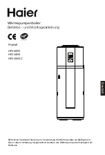 Предварительный просмотр 61 страницы Haier HP200M3 Operation And Installation Manual