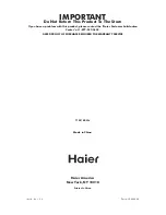 Preview for 14 page of Haier HPE20SS - 20 Cup Espresso/Cappucino Maker User Manual