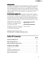 Предварительный просмотр 3 страницы Haier HPG1400BSS User Manual