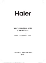 Haier HPH60ILX1 Installation Manual/User Manual preview
