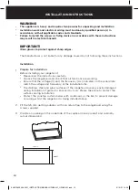 Preview for 10 page of Haier HPH60ILX1 Installation Manual/User Manual