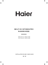 Preview for 1 page of Haier HPH60ILX2 Installation Manual/User Manual