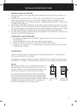 Preview for 9 page of Haier HPH60ILX2 Installation Manual/User Manual