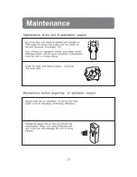 Preview for 22 page of Haier HPU-18CH13 HPU-123C01 Operation Manual