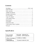 Preview for 2 page of Haier HQM62-K User Manual