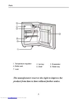 Preview for 4 page of Haier HR-125 Operating Instructions Manual