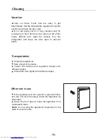 Preview for 11 page of Haier HR-135A Operation Instructions Manual