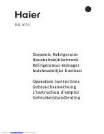 Haier HR-165A User Manual preview