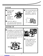 Предварительный просмотр 3 страницы Haier HR-45 Operating Instructions Manual