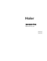 Haier HR-5752D Instructions For Use Manual предпросмотр