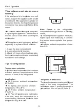 Предварительный просмотр 6 страницы Haier HR-62WL Operation Instructions Manual