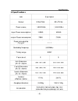 Preview for 5 page of Haier HR-6751M Service Manual