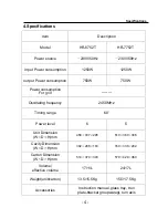 Preview for 5 page of Haier HR-6752T Service Manual