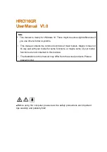 Preview for 2 page of Haier HR-C1162 User Manual