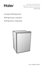 Preview for 1 page of Haier HRC2731AC Installation And User Manual