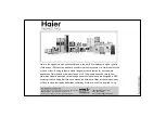 Предварительный просмотр 20 страницы Haier HRD-073 User Manual